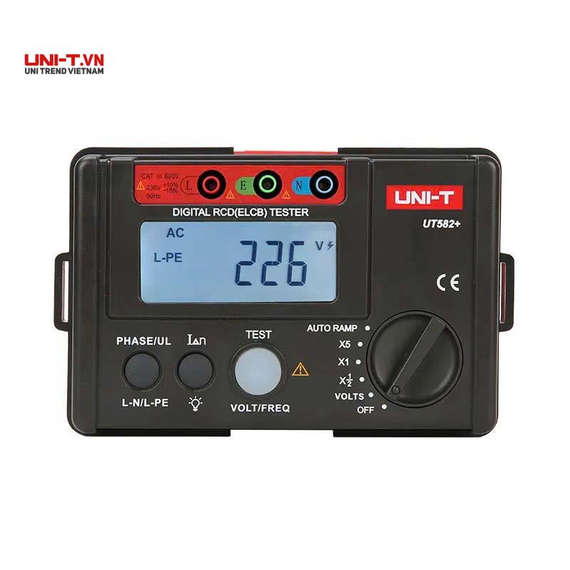 638798167344263094-1 Máy kiểm tra dòng rò RCD UNI-T UT582+ (500mA)