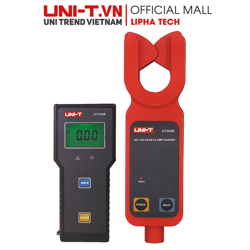 Ampe Kìm Đo Điện Và Dòng Rò Cao Thế Ac Uni-T Ut255B (0.01Ma~600A; 0V~69Kv, Wireless) Chính Hãng Ampe Kìm Đo Điện Và Dòng Rò Cao Thế Ac Uni-T Ut255B (0.01Ma~600A; 0V~69Kv, Wireless) Chính Hãng